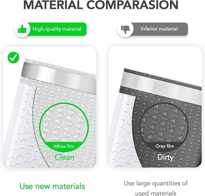 Fuxury Bubble Mailers 6x10" White Padded Envelopes 9600 Pack Bulk Strong Adhesion Full Pallet of Padded Mailers Thick Bubble Envelopes for Small Business Mailing Small Items,Jewelry,Makeup