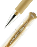 uniball Signo Gel Impact Pens, Bold Point (1.0mm), Assorted Metallic, 3 Pack