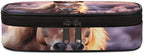 Pardick Pencil Case，Horse 3D Big Capacity Pencil Pouch Coin Pouch Stationery Organizer For Teen School