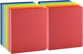 SUQJOY 0.5-inch 3 Ring Binder with 2 Inside Pockets, 0.5'' Basic Binders Holds US Letter Size 8.5'' x 11'' Paper - Versatile Binders for Office, School and Home Use (Pack of 12, Assorted Color)