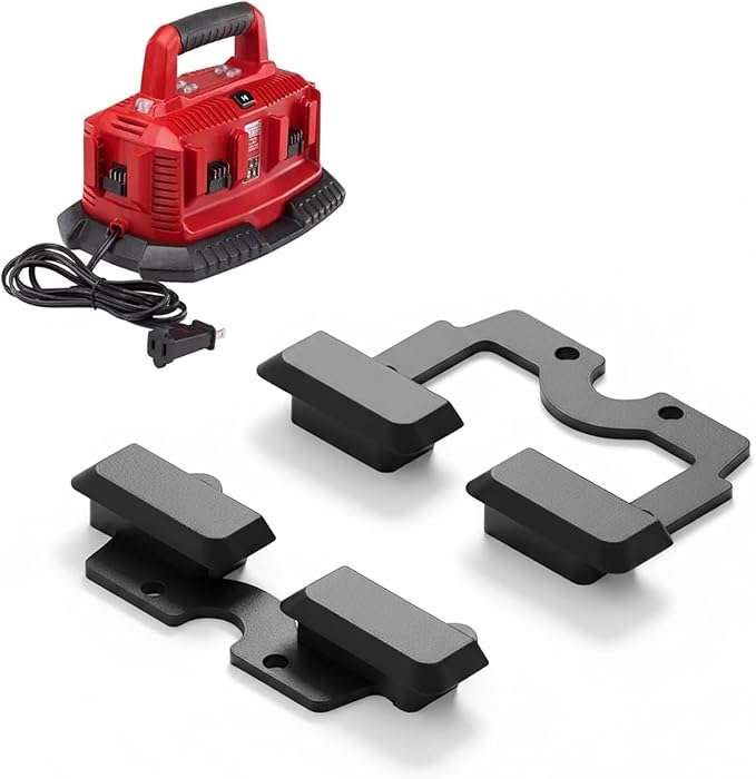 Packout Wall Mount for Milwaukee M18 Charger | Workshop & Garage Tool Storage Organizer