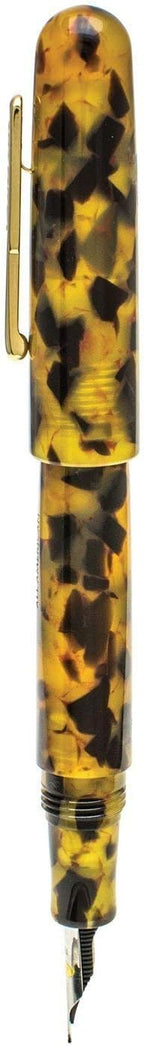 Conklin All American Fountain Pen in Tortoiseshell – Medium Nib, Vintage Design & Superior Craftsmanship – Ideal Gift for Professionals & Pen Collectors