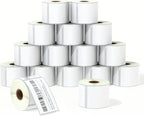 BETCKEY - Compatible DYMO 30256 (2-5/16" x 4") Shipping Labels, Perforated, Compatible with DYMO Labelwriter 450, 4XL, Rollo & Zebra Desktop Printers [16 Rolls/4800 Labels]