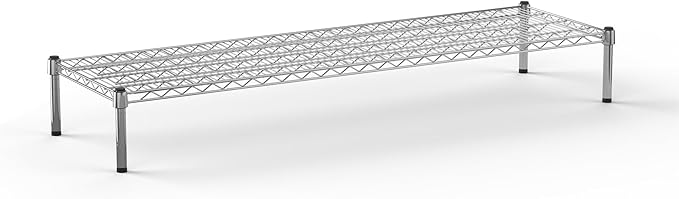 Regal Altair 18" Deep x 60" Wide x 8" Height Wire Shelving Kit | 1-Tier | NSF Commercial Storage Rack Unit