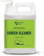 Green Oak Screen Cleaner Refill Professional Screen Cleaner Spray - Best for LCD & LED TV, Tablet, Computer Monitor, Phone - Safely Cleans Fingerprints, Dust, Oil (1 Gallon)