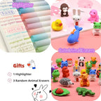 Large Capacity Kawaii Purple Pencil Case - Cute 3-Compartment Stationery Organizer for School Supplies, Office, and Travel | Ideal Gift for Students, Artists, and Art Lovers, Holds 50 Pens or Pencils