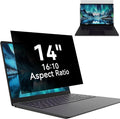 Laptop Privacy Screen 14 Inch, Laptop Screen Privacy Shield 16:10 Aspect Ratio Anti-Glare Blue Light Computer Monitor Protector,Removable 14in Filter for Lenovo HP Dell Acer Asus Thinkpad Envy Xps