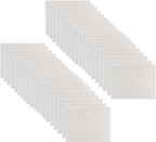 11 x 14 Large Clear Plastic Envelopes Document File Storage Holder 40 Pack Hook Loop Closure