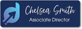 Custom Name Tag Full Color with Logo Magnetic Back | Name Badges for Business | Metal Name Tags ID Badges for Employees | Personalized Name Tags | Magnetic Name Tags Personalized (3x1 Inches)