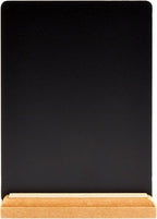 6 Pack Mini Chalkboard Signs with Stand for Table Decorations, Restaurant Food Display, Message Boards, Small Business, Wedding, Banquet, Coffee Shop (6 x 8 Inches)