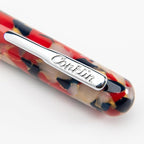 Conklin All American Fountain Pen in Old Glory – Medium Nib, Patriotic Red, White & Blue Design – Ideal Gift for Professionals & Pen Collectors