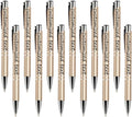 Yucold Customized ballpoint pens in bulk, personalized ballpoint pens with free engraving, for use in companies, enterprises, graduation anniversaries (Rose gold,260)