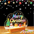 SetGame LED Note Board with 7 Colors Pen, Art Creative Light Up Dry Erase Board, Glowing Night Light Neon Message Bulletin Board Sign with Stand, LED Writing & Drawing Boards for Kids & Adults