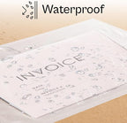 PSBM 1000 PCS 5.5 x 10 Inch Clear Blank Packing List Envelopes, Shipping Documents Pouches/Sleeves for Mailing Labels, Invoices, Documents and Packing Slips