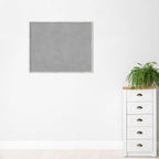 Amanti Art Silver Framed Magnetic Board 33x41 X-Large Vision Board for use with Magnets, 100% Metal Sheet to Display Items as Office Decor or for Home Organization in mudroom, Kitchen or Kids Room