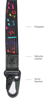 Cool Lanyards,Neck Strap Key Chain Holder, Neck Lanyards for Keys,Wallets and ID Badge Holders