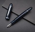 JINHAO X159 Fountain Pen (EF Nib 0.38mm, Dark Blue with Silvery Clip)