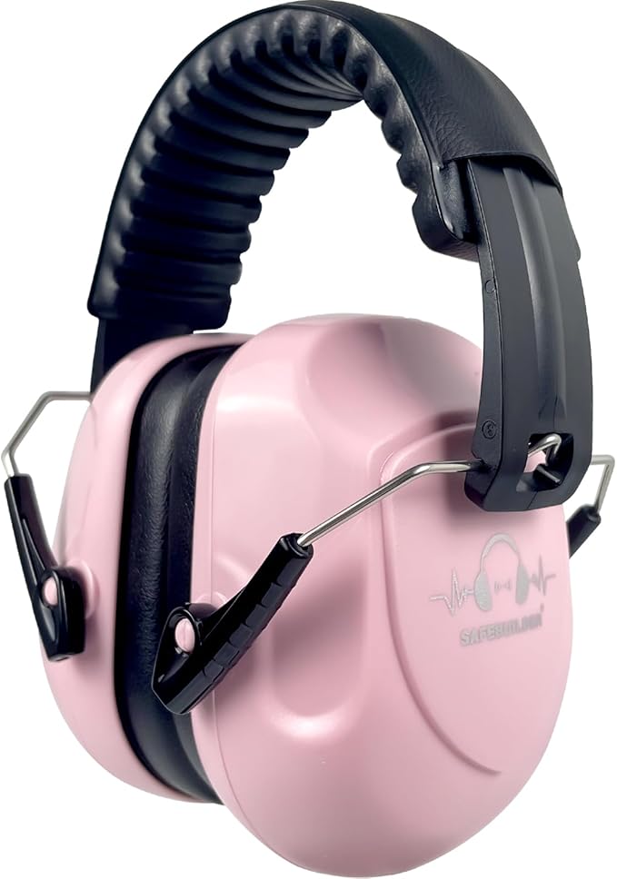 SAFEBUILDER Ear Muffs Noise Reduction SNR 33dB Adjustable Lightweight Safety Earmuffs Sound Proof Noise Cancelling ANSI