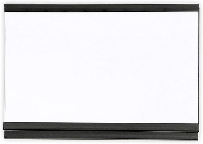 SmartSign Magnetic 'C' Channel Label Holders | 2" x 3", Pack of 10