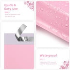 Metronic Poly Mailers 9x12 200 Pack, Strong Adhesive Shipping Bags for Clothing, Waterproof and Tear-Proof Shipping Envelopes, Small Mailers Poly Bags Packaging Bags in Light Pink