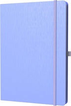 ONAVIA A4 Lined Journal Notebook, 8mm Ruled Notepad, Journaling for Writing, Work, School, Travel and Note Taking, Hardcover 160 Pages (80 Sheets) 8.27 x 11.6 inches (Cornflower Blue)