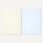 Amazon Basics Wide Ruled Spiral Notebook, 70 Sheets, 7-1/2" x 10-1/2", 3 pack, Assorted Primary Solid Colors