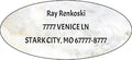 Made in USA Custom Return Address Stickers Labels Customized Mailing Label for Envelopes, Personalized Self Adhesive Flat Sheet Oval Labels