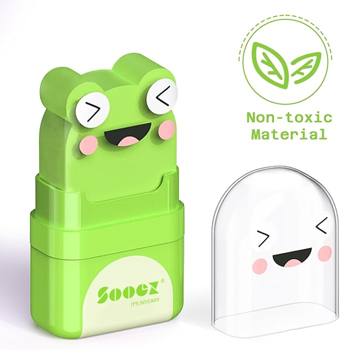 Sooez 12 Pack Pencil Erasers, Cute Animal Eraser with Clean up Roller and Cover, Latex-Free, Bulk Art Drawing Erasers for Teens Adults & Teacher Classroom/School Supplies