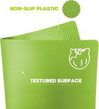 GoodLuck 5 Pieces Flexible Cutting Boards with Hanging Hole, BPA Free Plastic Cutting Boards for Kitchen, Non Slip Cutting Mat for Meat and Vegetables