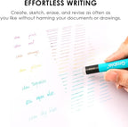 Grabie Erasable Gel Pens, 9 Colors Erasable Pens Multicolor, Make Mistakes Disappear, 0.6mm Medium Point Rollerball Tip Colored Pens for Drawing Writing Planner, Smooth Writing(Rustic Reverie)