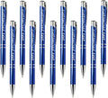 Yucold Customized ballpoint pens in bulk, personalized ballpoint pens with free engraving, for use in companies, enterprises, graduation anniversaries (Royal blue,13)
