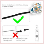 2pc Cat Nurse Badge Reel, Funny Cute Work Badge Holder with Retractable Clip, Pediatric Badge Buddy,RN LPN CNA MA Medical Worker Teacher Doctor Nursing Student ID Name Badge Clip Accessories