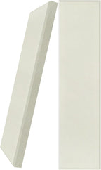 UMIACOUSTICS 2 PCS Fiberglass Acoustic Panels, 48x12x2 Inches Sound Absorbing Panels, Sound Proof Panels for Studios, Office, Home Theater. (Off White)