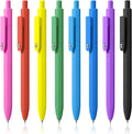 Piochoo Pens, 0.5mm Black Ink Gel Pens, Quick Dry No Smudge, Smooth Writing Comfortable Grip Pen for Journaling and Note Taking, Cute Aesthetic Best Gifts for Women Nurses Teachers