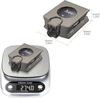 Anbte Compass Hiking Survival, IP65 Waterproof Metal Compass with Sighting Clinometer and Carry Bag, Multifunctional, Professional, for Camping Hunting Hiking Navigation