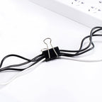 Amazon Basics Sturdy Binder Clips for Office Use, 144 Count (12 Pack of 12), Small, 0.75 in, Black