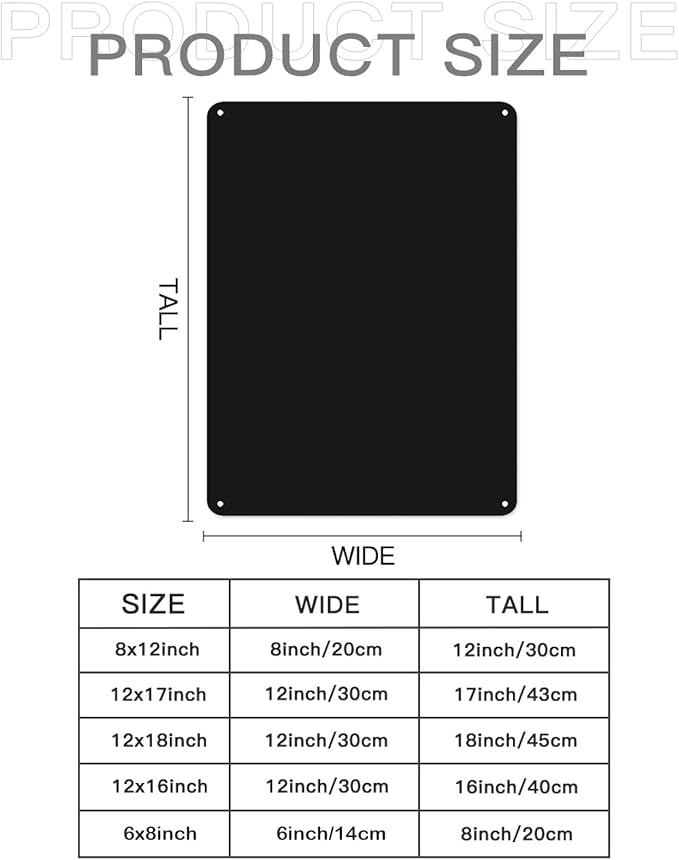 Custom Sign Bulk Personalized Metal Signs For Outdoor Indoor Business Home Store Office Yard Street Lawn Make Your Own Customized Signs With Your Logo Text Photo, 16x12inch