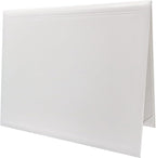 GraduationMall 11"x14" Smooth Padded Diploma Cover Certificate Holder White
