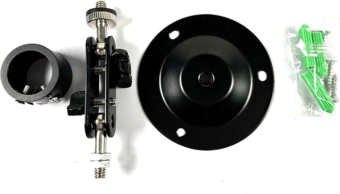 Laser Module Brackets 360-Degree Adjustable Positioning Bracket, Black Alumina, 22mm (3-Pack)