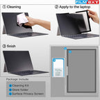 FILMEXT Privacy Screen for Microsoft Surface Laptop studio 2/1 14.4 inch (Model 2029/1964), Anti-Spy Filter Anti-Glare (for Surface Laptop studio 2/1 14.4" Privacy Screen Protector Filter)