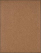JAM PAPER Product & Container Labels - Square - 2 x 2 - Brown Kraft - 120/Pack