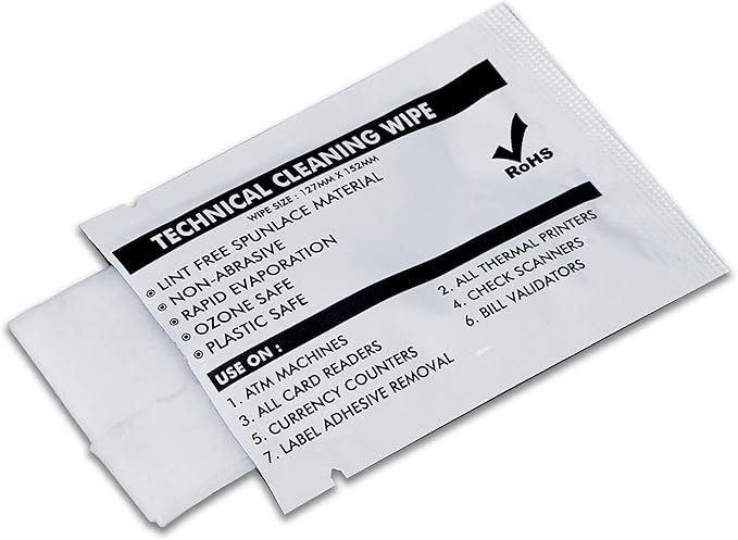 Cleanmo Large Non Woven Wipe,Surface Clean Phone/Wheel/Window，40/Box