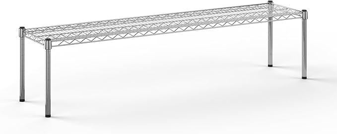 Regal Altair 14" Deep x 60" Wide x 14" Height Wire Shelving Kit | 1-Tier | NSF Commercial Storage Rack Unit