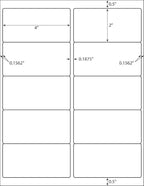 BESTEASY 10-UP Address Labels,/Address Mailing Labels 500 Sheets Shipping Sticker Labels Compatible Laser/Ink Jet Shipping Labels(5000 Labels)