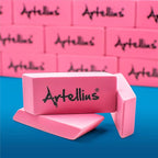 Artellius Pink Erasers | Latex & Smudge Free | Bulk School Supplies | Classrooms, Teachers, Homeschool, Office, Art Class | Large Size (Pack of 100)