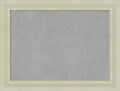 Amanti Art Silver Framed Magnetic Board 25x33 Medium Vision Board for use with Magnets, 100% Metal Sheet to Display Items as Office Decor or for Home Organization in mudroom, Kitchen or Kids Room