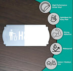 Recycle and Trash Stickers for Trash Cans - Vinyl Recycling Bin Labels - 2 Pack - 6.5" by 3" Green & Black Decals Logo Set - Waste Signs for Home Kitchen or Office Bins Indoor/Outdoor Use