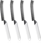 SUOXU Cleaning Brush Grout Scrub Brush,Home Kitchen Bathroom Window Gap Cleaning Tools,4 pcs Hard Bristle Scrubbing Brush,Kitchen Bathroom Tile Toilet Home Essentials Cleaner Household Use