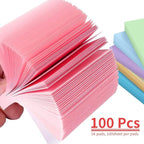 MyLifeUNIT Sticky Notes 3x3, Bulk Pack 108 Note Pads 10800 Sheets for Daily Reminder, Self-Stick Notes with 6 Assorted Colors for Office Home Notebook Supplies