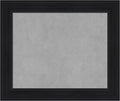 Amanti Art Black Framed Magnetic Board 21x25 Small Vision Board for use with Magnets, 100% Metal Sheet to Display Items as Office Decor or for Home Organization in mudroom, Kitchen or Kids Room